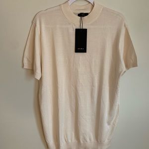 Zara Sleeveless Sweater Shirt
